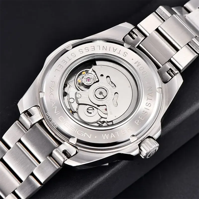 Pagani Design PD-1668 Aquaracer Black Dial Men's Watch